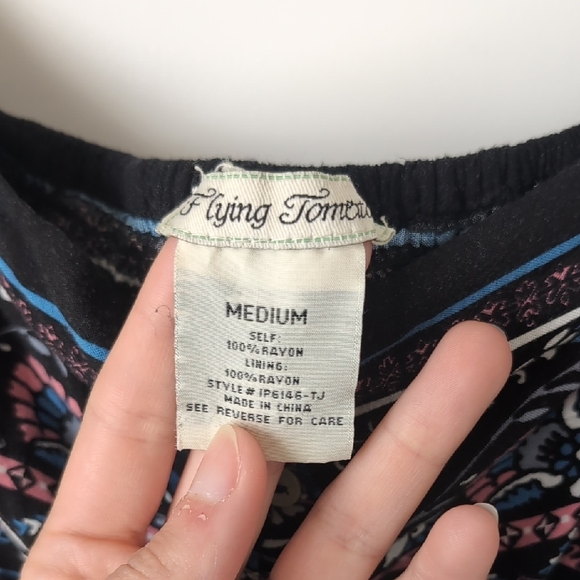 Flying Tomato Black Floral-Print Jumpsuit - Picture 2 of 3